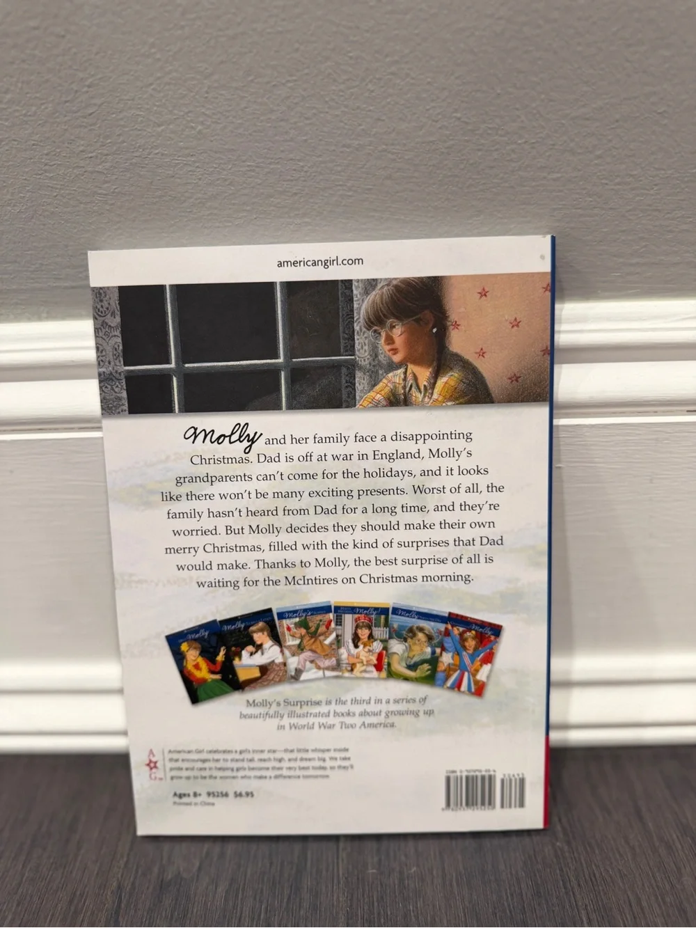 NWOT American Girl Doll Molly's Surprise Book Cover Paperback Book